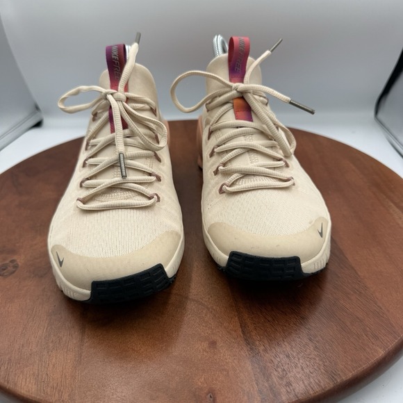 NIKE Free Metcon 6 SE Training Shoes Sneakers Pear/Pewter/Multicolor Women's 7.5 - Picture 8 of 14